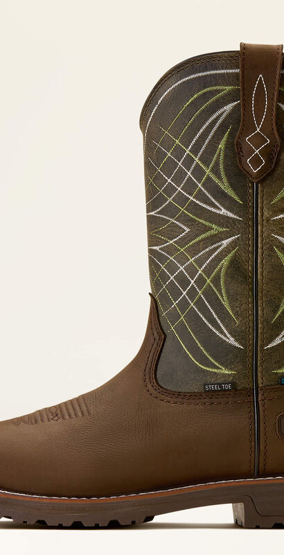 Activator Waterproof Steel Toe Work Boot Side